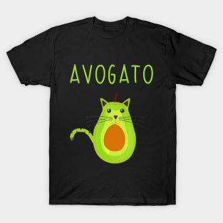 Cinco De Meow Avogato Cat Avocado T-Shirt